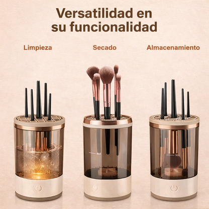 Limpiador de Brochas de Maquillaje Eléctrico USB – Lava y Seca en Minutos